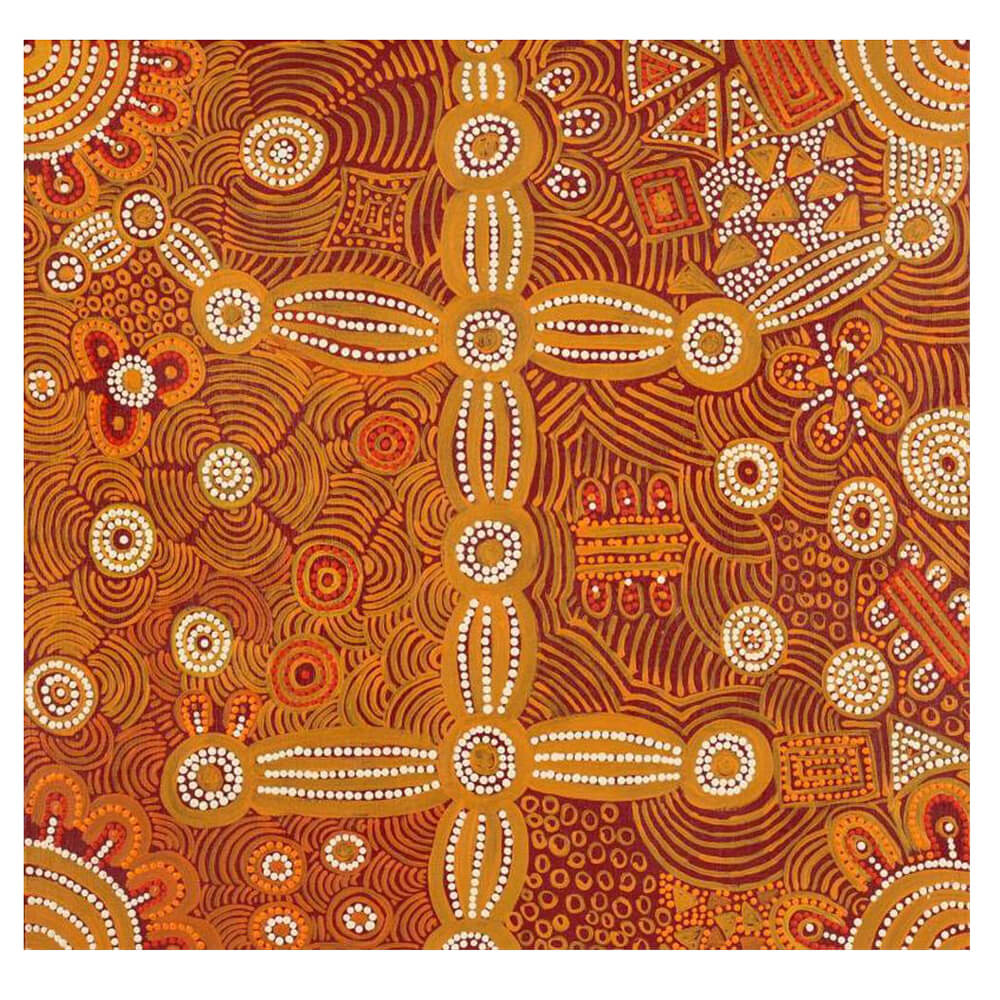 Buy Aboriginal Art in Sydney at BitsofAustralia by Marjorie Nampijinpa Brown