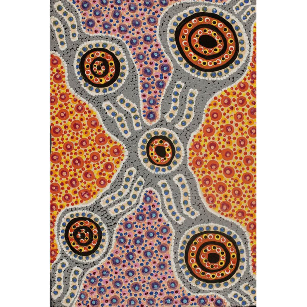 Buy Aboriginal Dot Painting by Jennifer Napaljarri Lewis 725