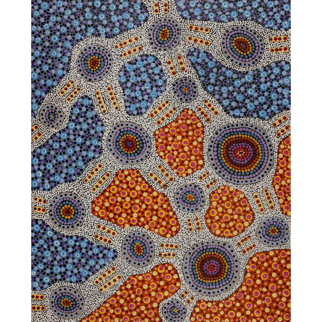 Buy Aboriginal Dot Paintings by Jennifer Napaljarri Lewis 803