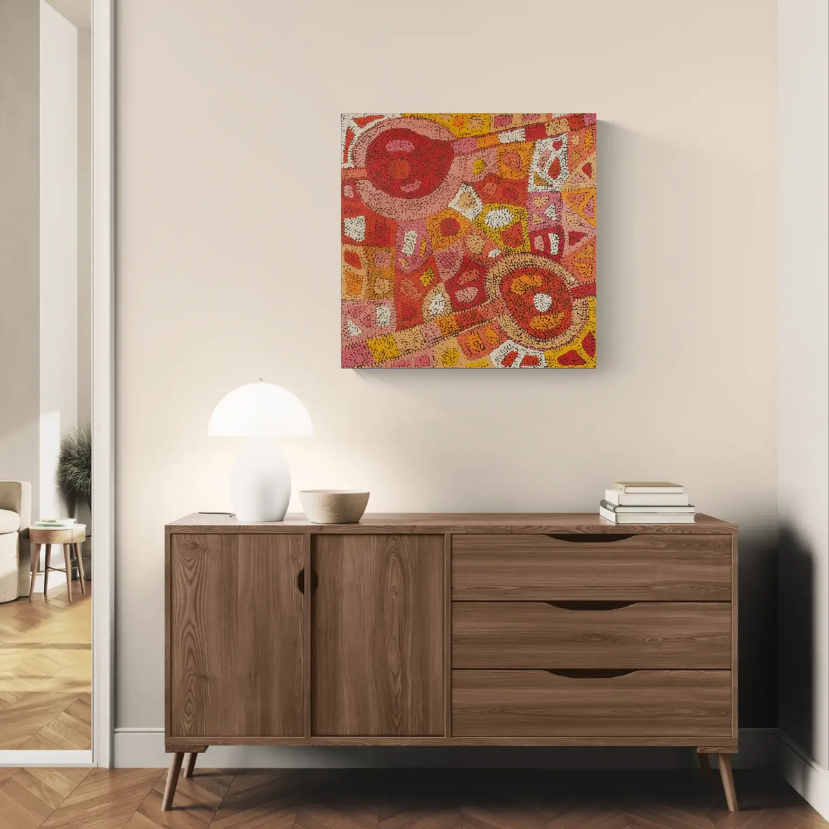 Buy Aboriginal Art by Clarissa Nangala Williams 4726