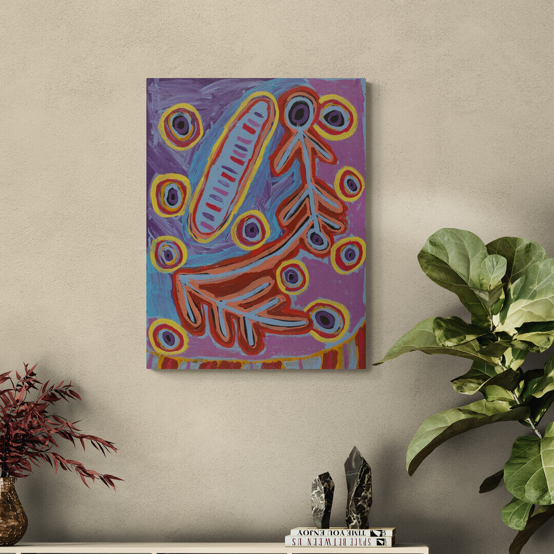 Buy Aboriginal Art by Saraeva Napangardi Marshall 741