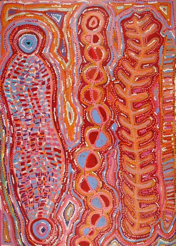 Buy Aboriginal Art Sydney by Indigenous Artist Vanetta Nampijinpa Hudson 3162