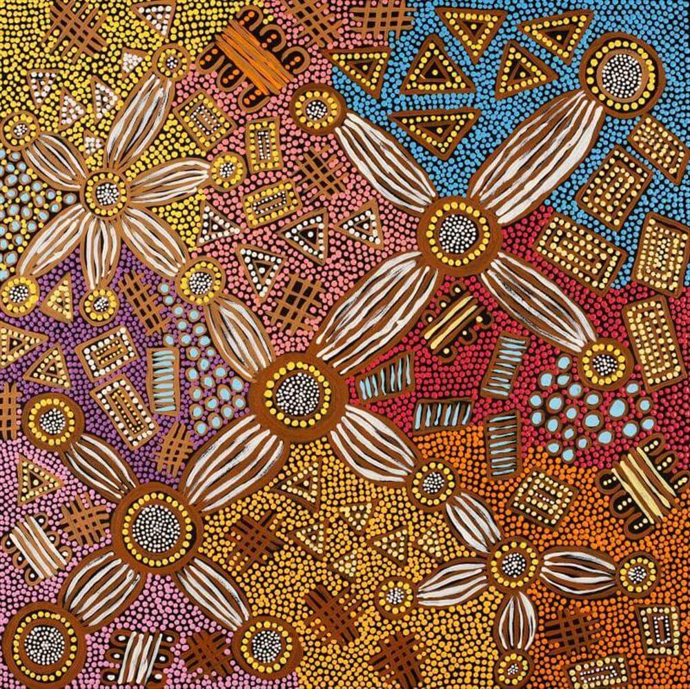 Buy Aboriginal Art Sydney by Marjorie Nainjinpa Brown 4712
