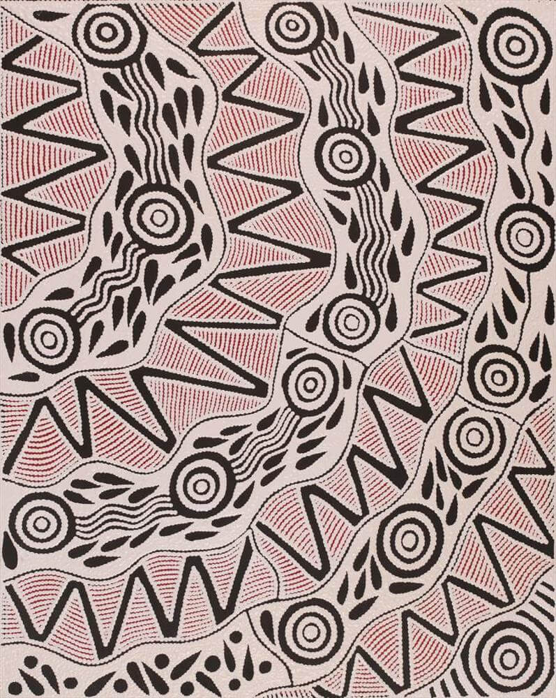Buy Aboriginal Art Sydney by Ursula Napangardi Hudson 3537