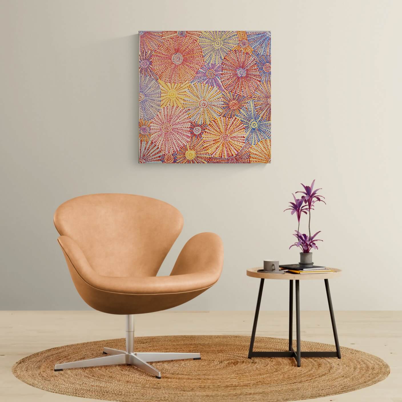 Buy Aboriginal Art by Evelyn Nangala Robertson 4247