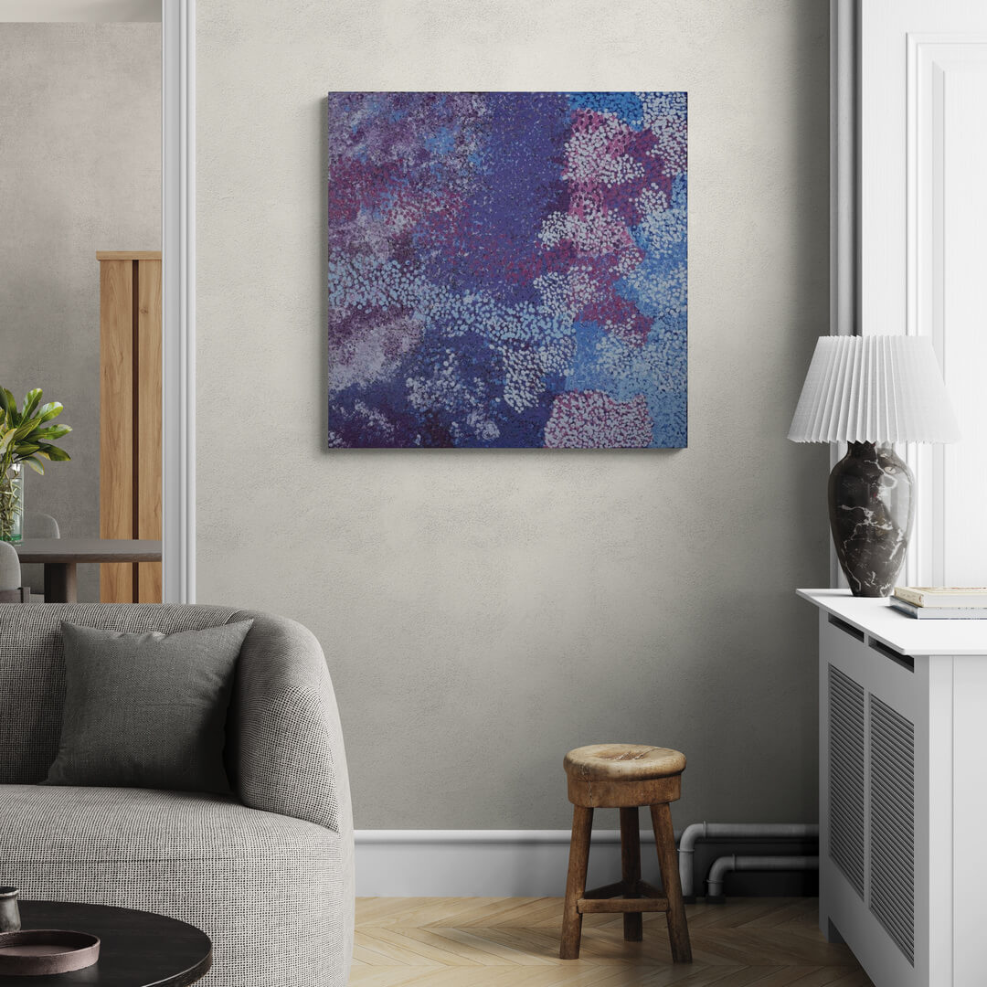 Buy Aboriginal Art by Ruth Nungarrayi Spencer 3627