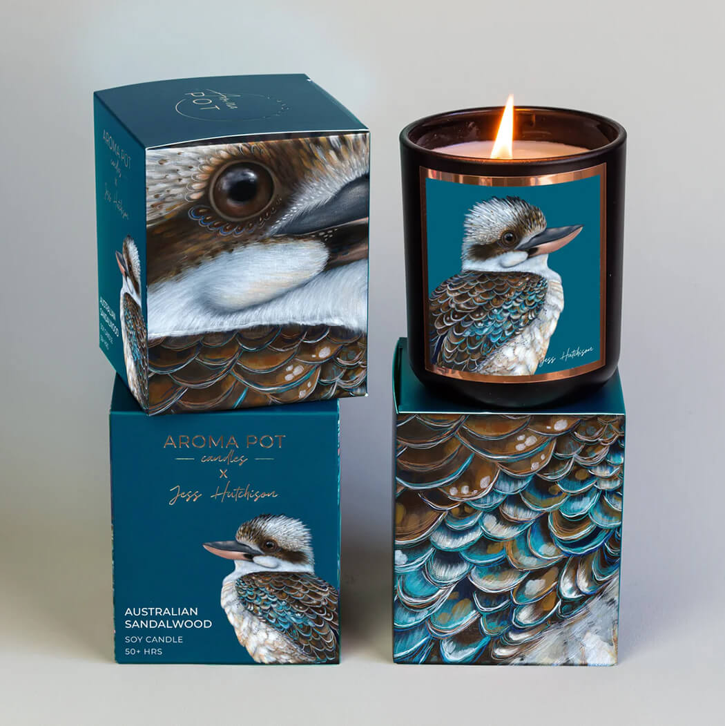 Candle Gifts Australia Sandalwood Scent by Aromapot