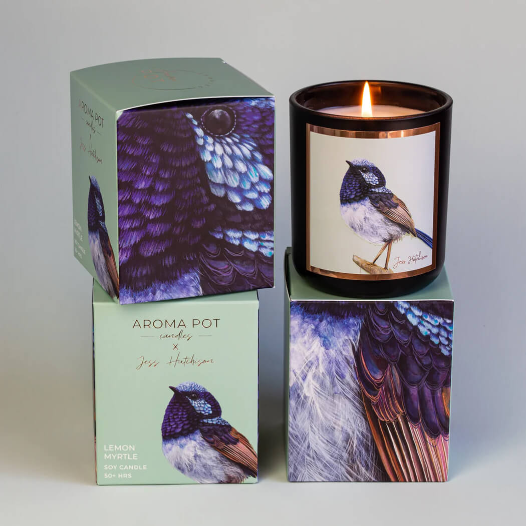 Candles Australian Made | Lemon Myrtle Scent by Aroma Pot