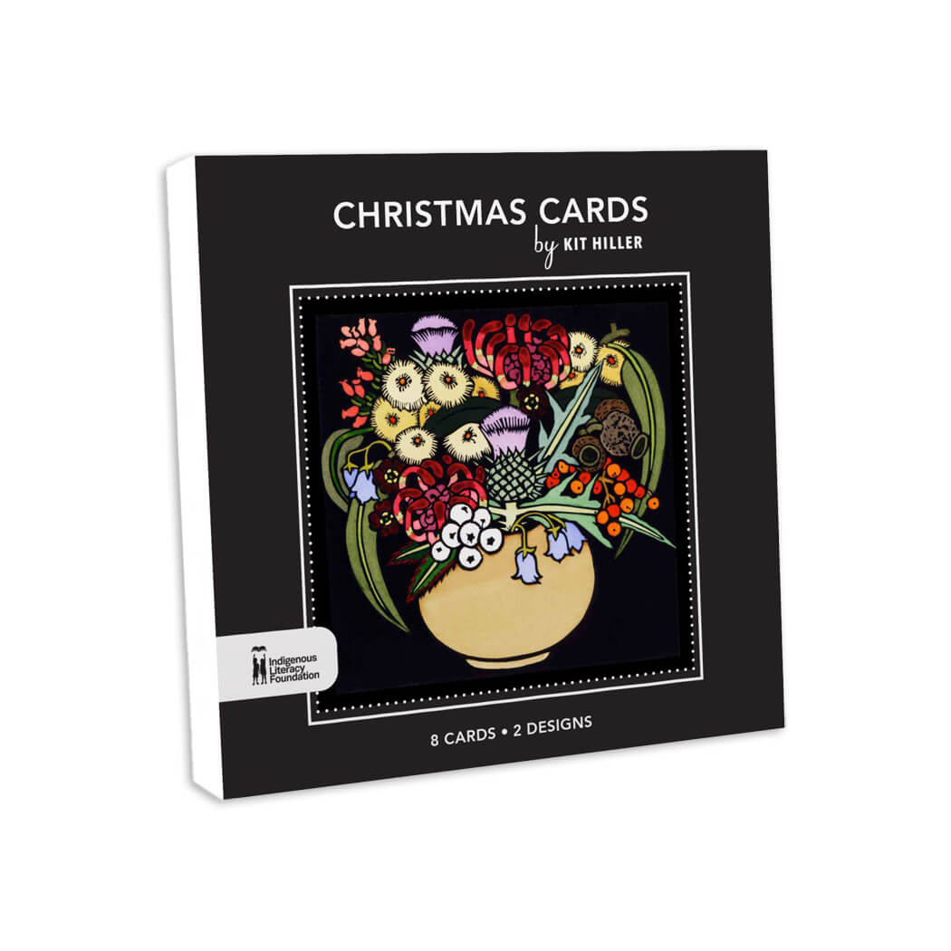 Australian Charity Christmas Card Pack by Kit Hiller for the Indigenous Literacy Foundation 