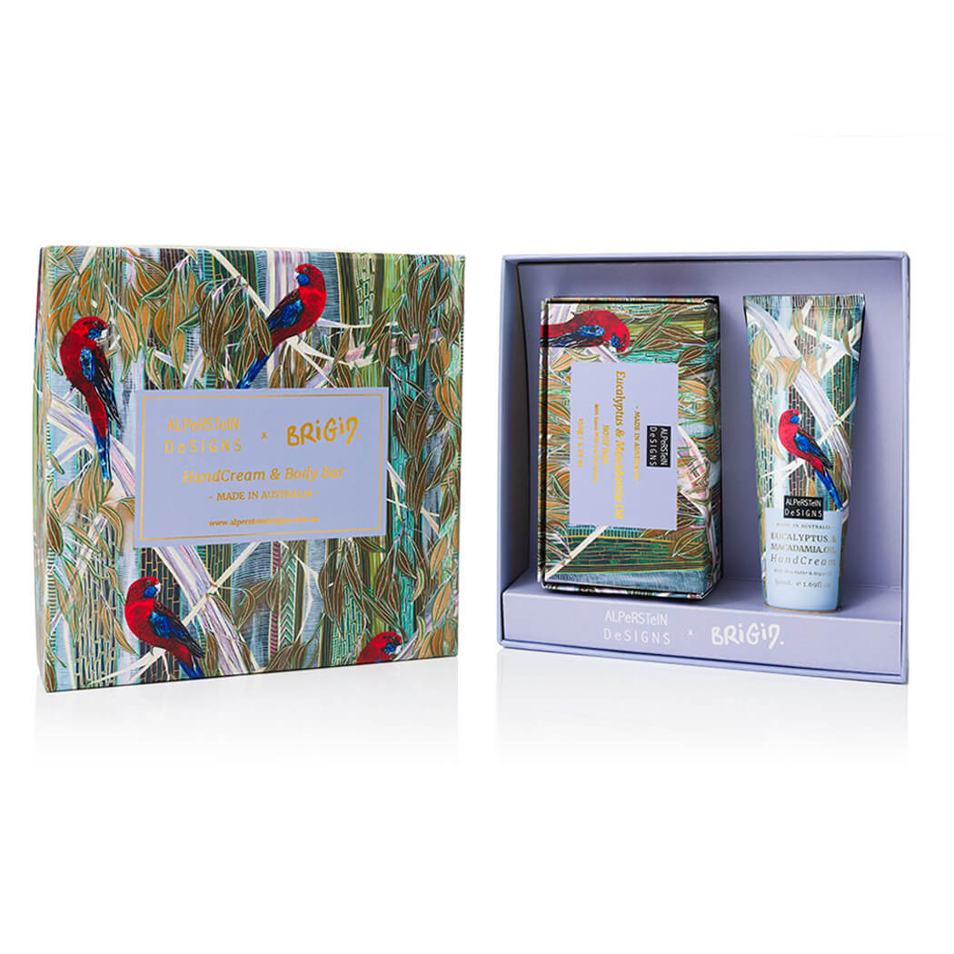 Eucalyptus & Macadamia Hand Cream & Soap Set