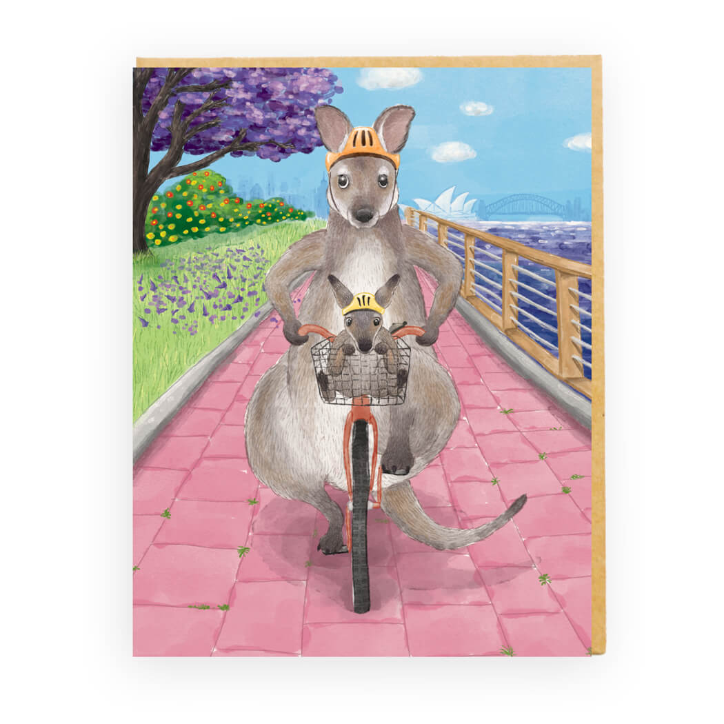 Greeting Cards Australia - Sydney Cycling
