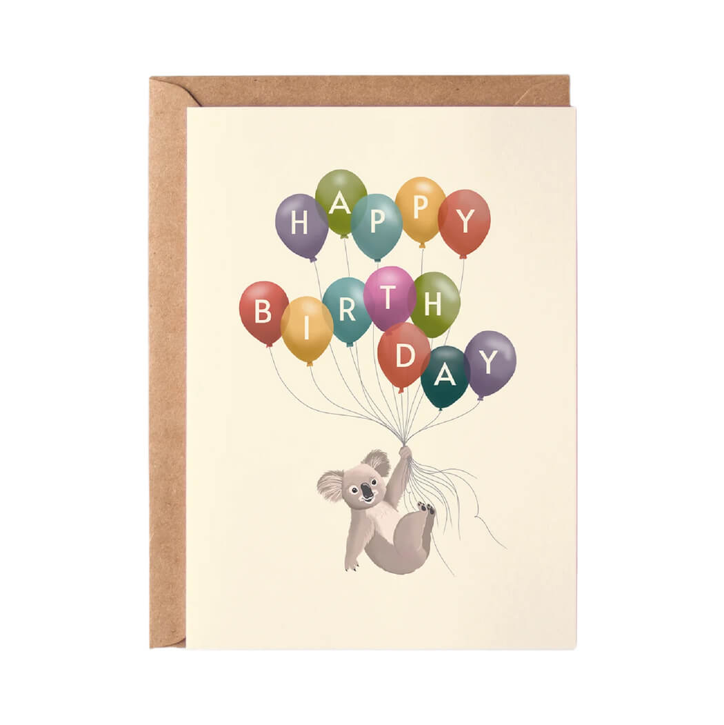 Greeting Cards Australia  Koala Birthday 