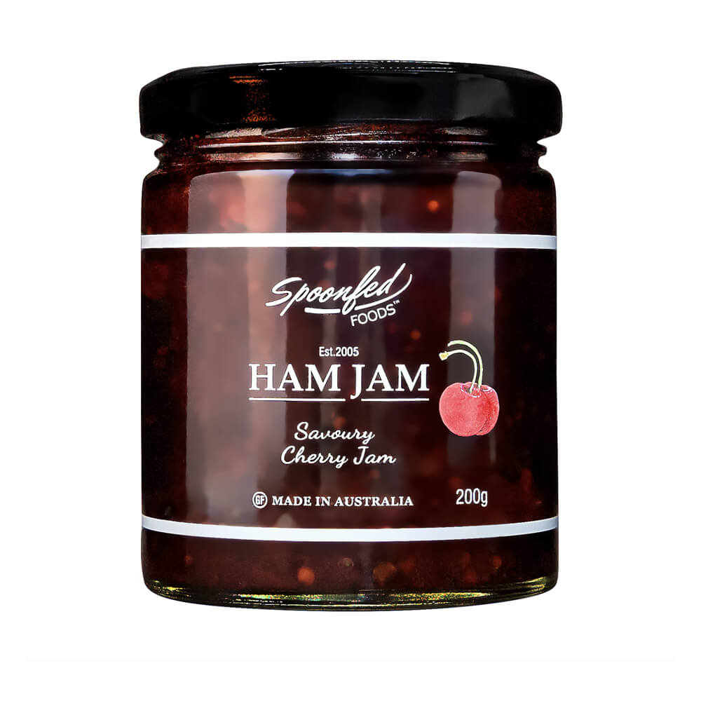 Ham Jam Australian Made Cherry Chutney for Gourmet Food Gifts