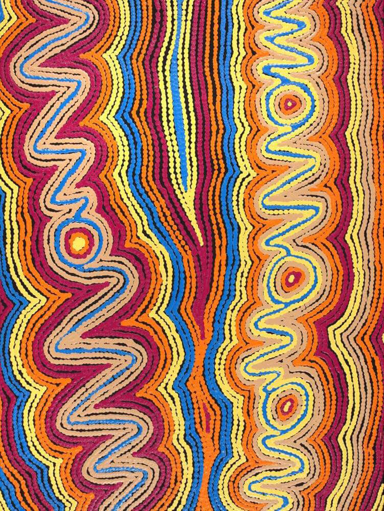 Indigenous Painting for Sale by Selina Napanangka Fisher 1329