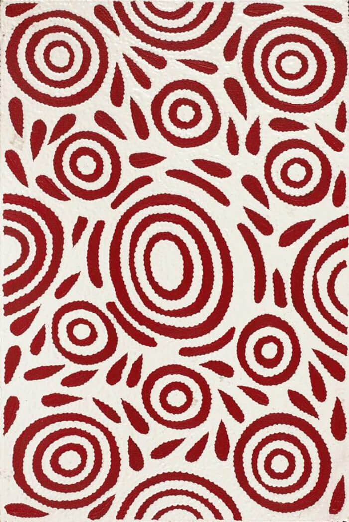 Indigenous paintings for Sale by Ursula Napangardi Hudson 100-25ny