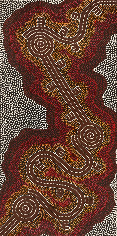 Indigenous Art for Sale Sydney by Stephanie Napurrurla Nelson 3251