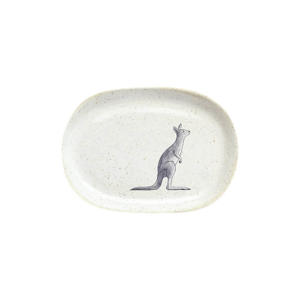 Kangaroo Ceramic Dish Australian Made at Sydney Souvenir Shop BitsofAustralia