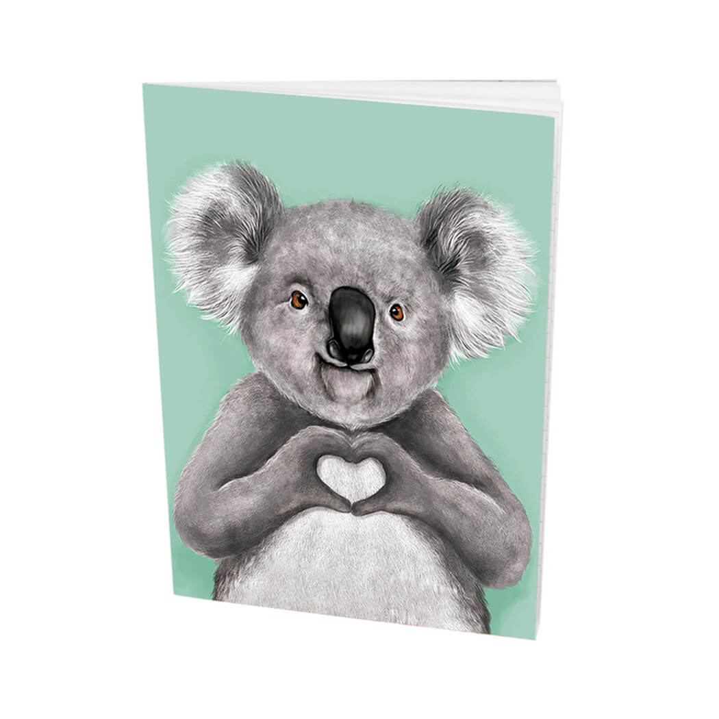 Koala Gifts Australia A6 pocketbook  Australian Made by La La Land