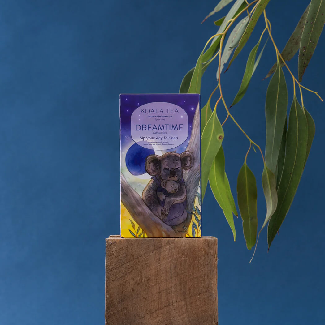 Koala Tea Dreamtime Tea Packaging for Australian Souvenirs