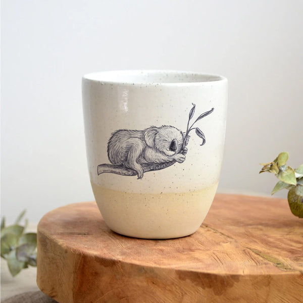 Koala Themed Gifts Australian Made Ceramic Cup - Bits of Australia