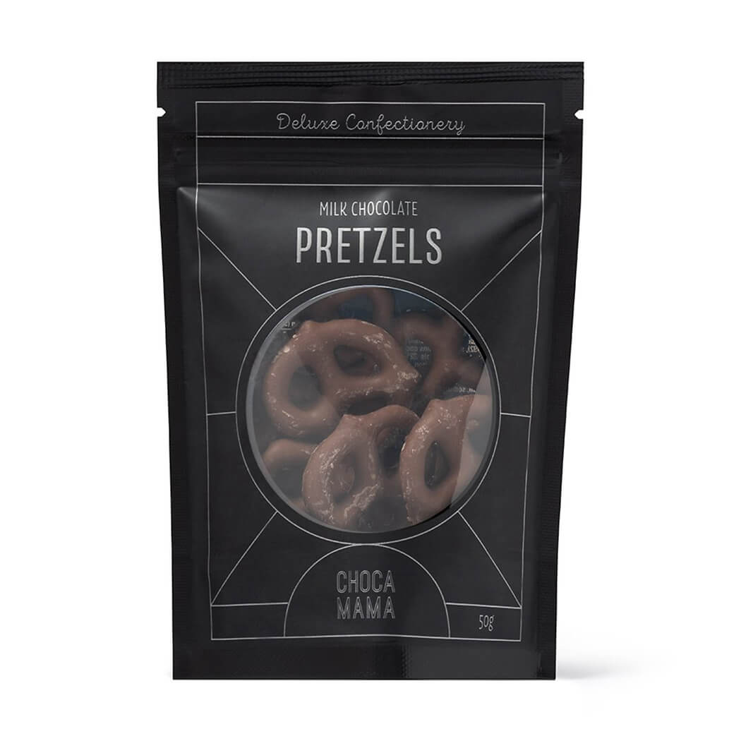 Milk Chocolate Pretzels 50g
