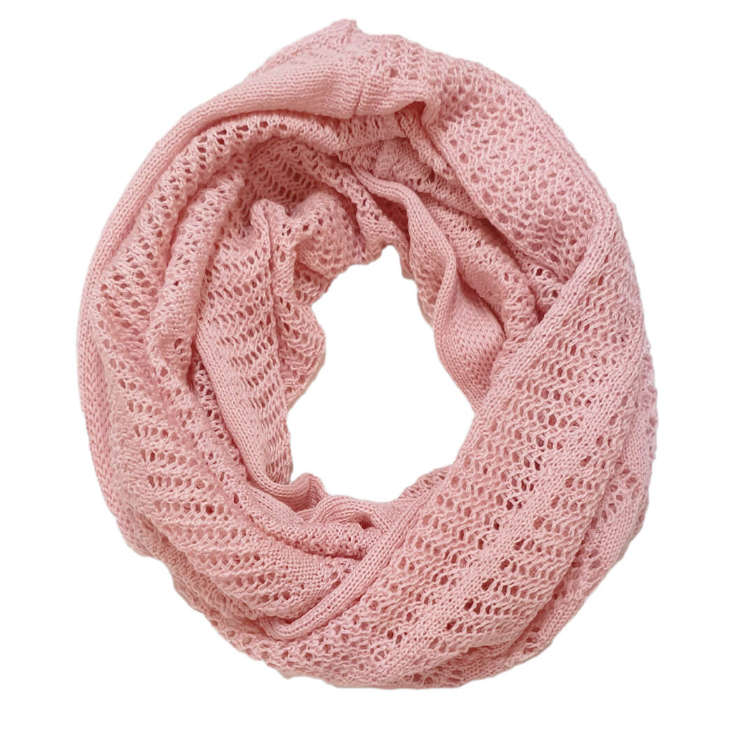 Pale Pink Merino Wool Infinity Scarf for Australian Gifts for Women by Branberry