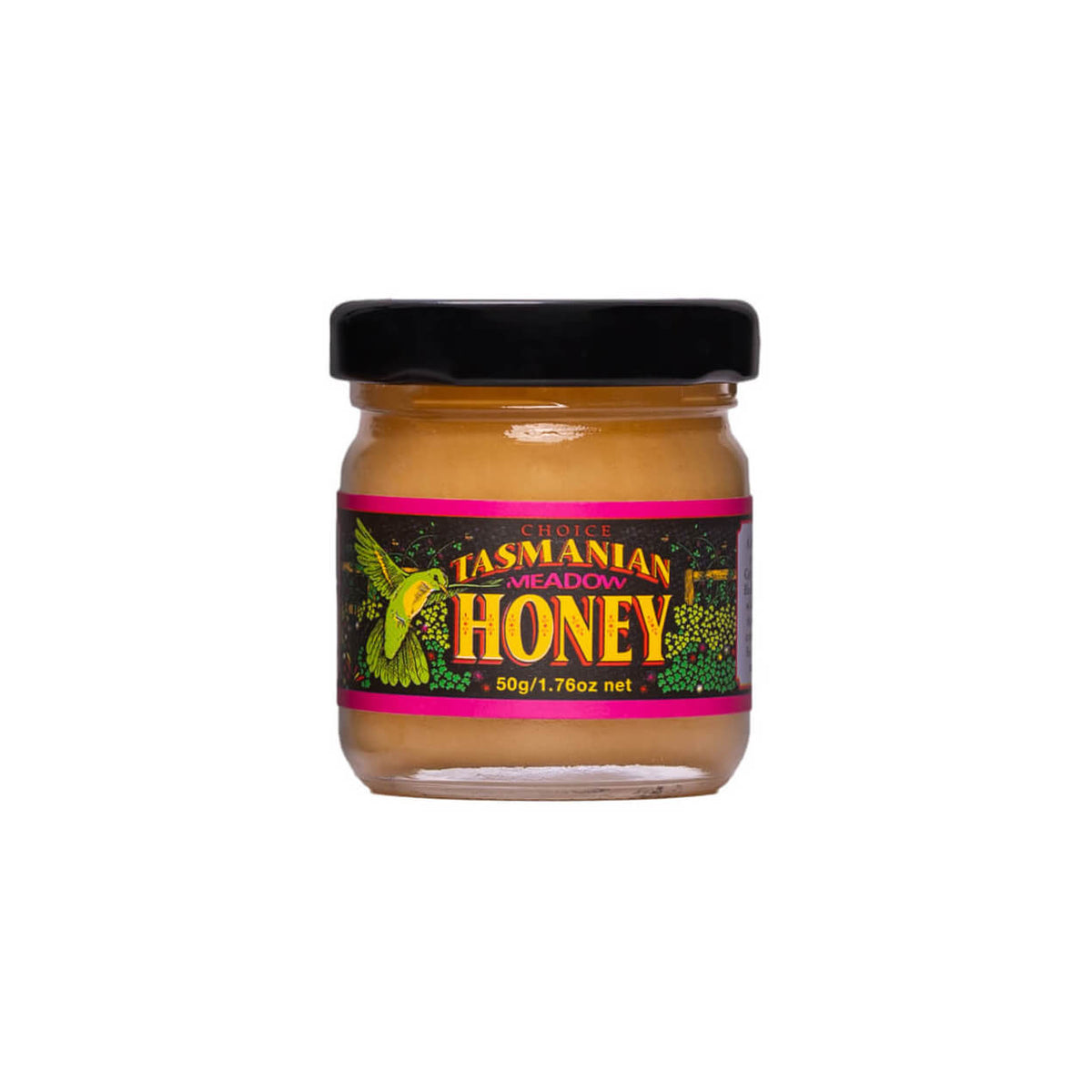 Mini 50g Tasmanian Honey Company Meadow Honey Jar