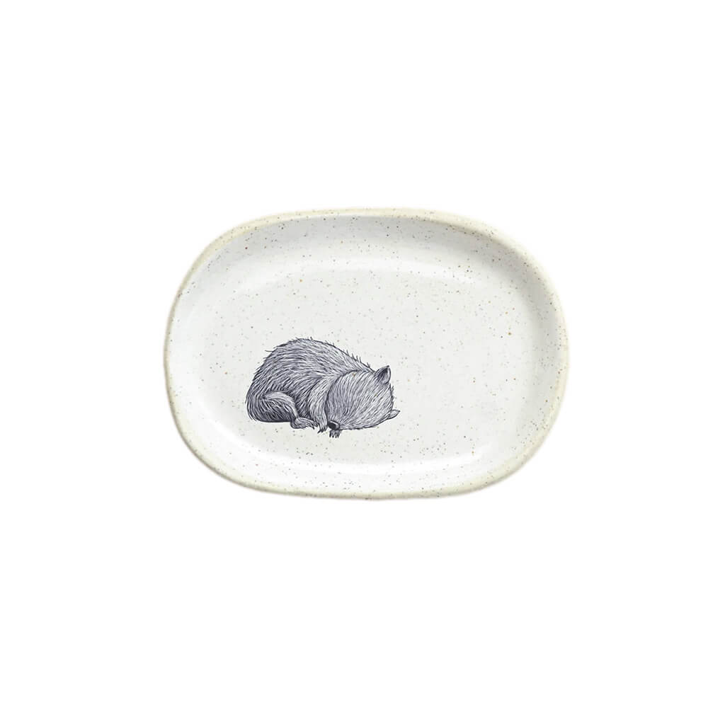 Wombat Ceramic Dish Australian Made at Sydney Souvenir Shop BitsofAustralia
