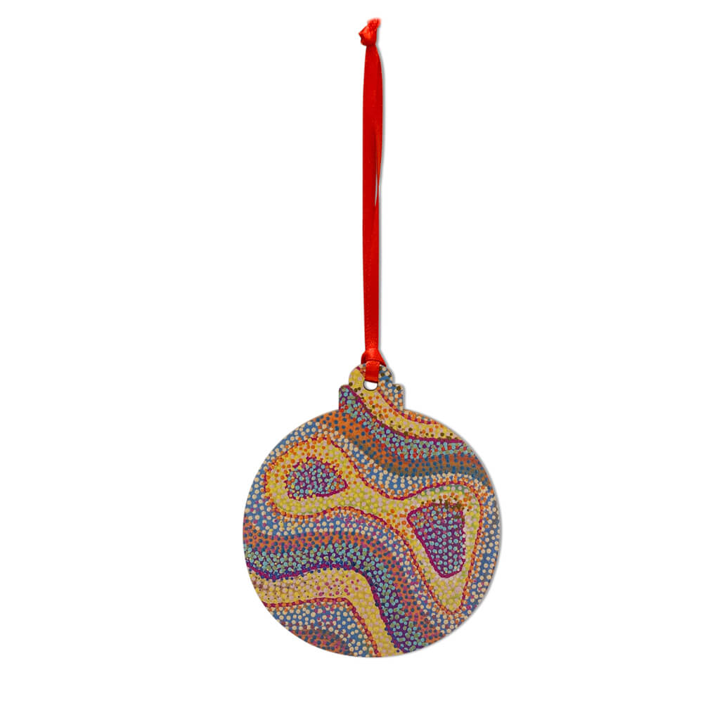 Aboriginal Art Christmas Decorations Warlukurlangu BitsofAustralia