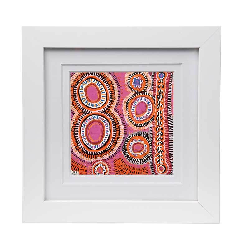 Australian Wedding Gifts Framed Aboriginal Print - Murdie Morris