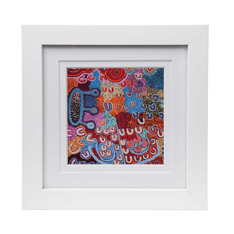 Australian Souvenir Aboriginal Framed Prints Ada Dixon
