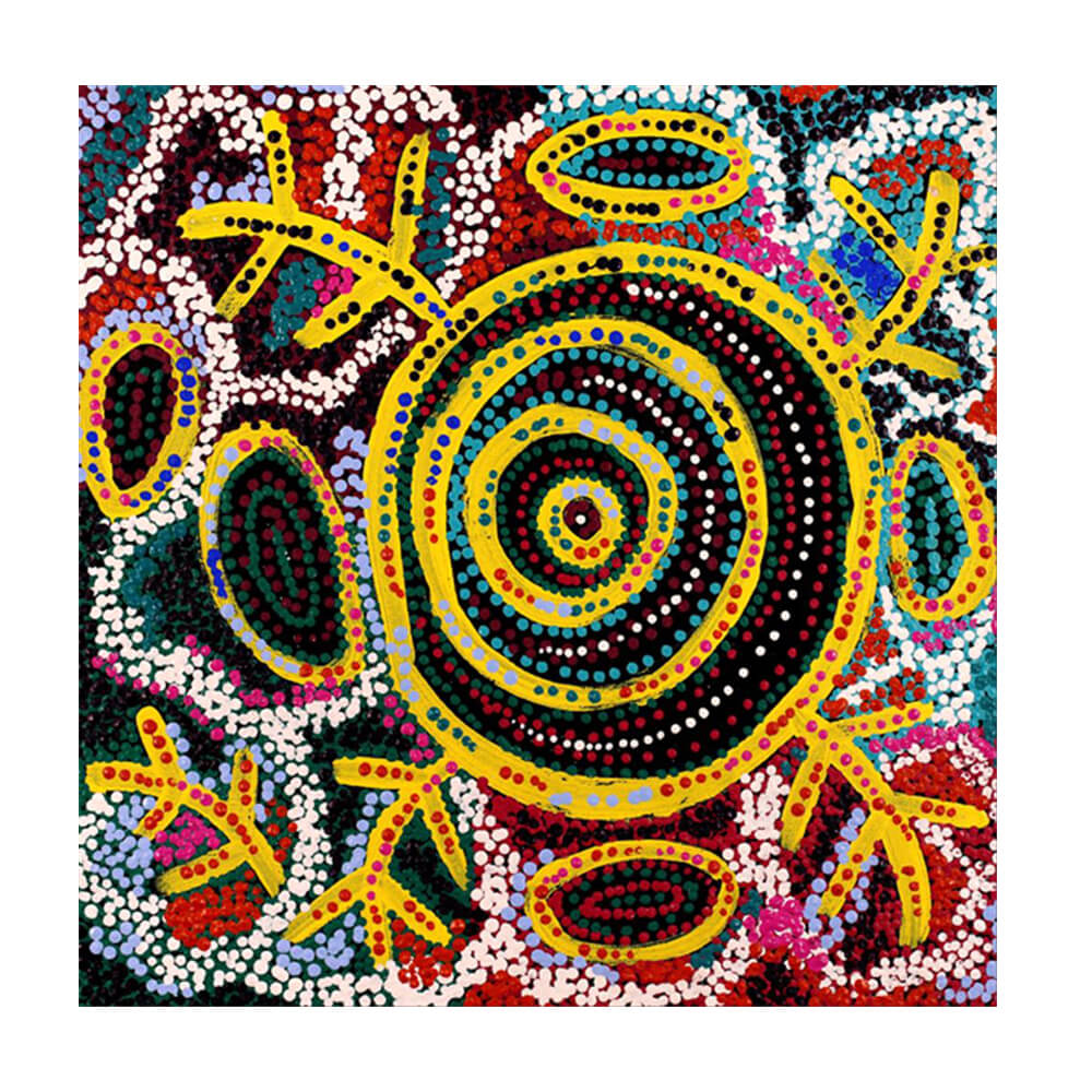 Aboriginal Art for Sale by Vanetta Nampijinpa Hudson from Warlukurlangu