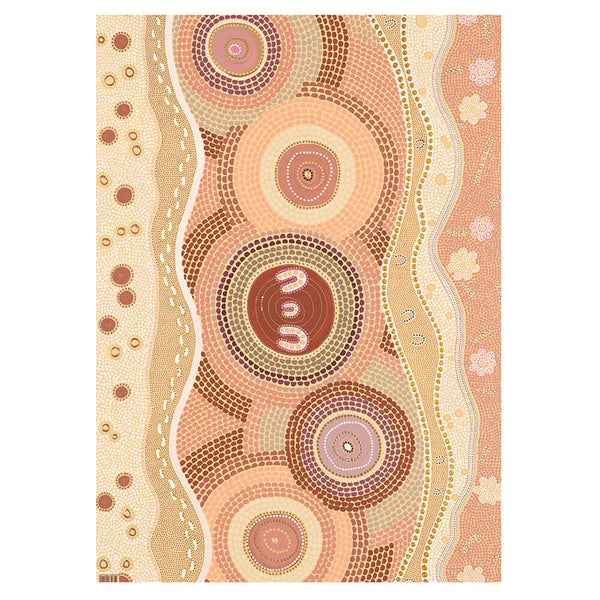 Aussie Wrapping Paper Aboriginal Gifts - Wrap Your Gift in Australian Made Wrapping Paper ...