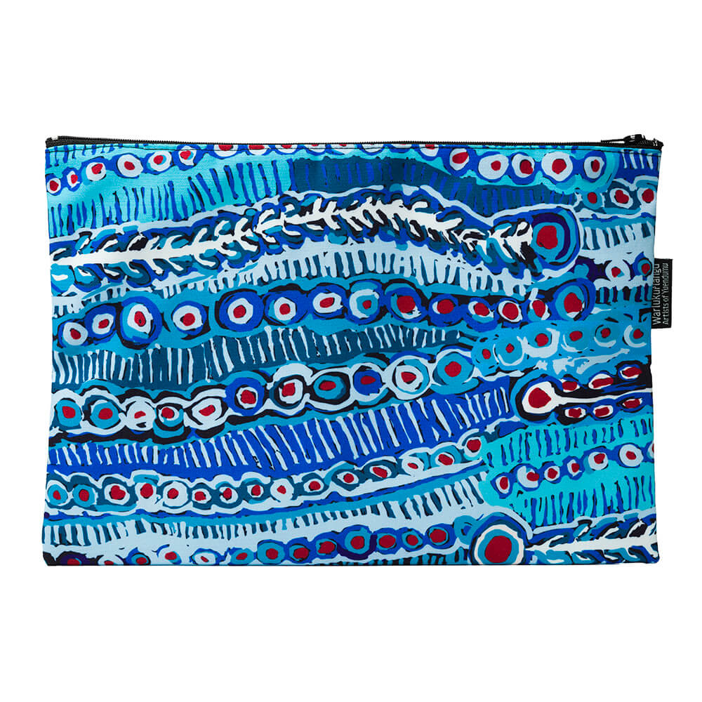 Aboriginal Gifts Australian Made Zipper Case by Murdie Morris and Alperstein Designs