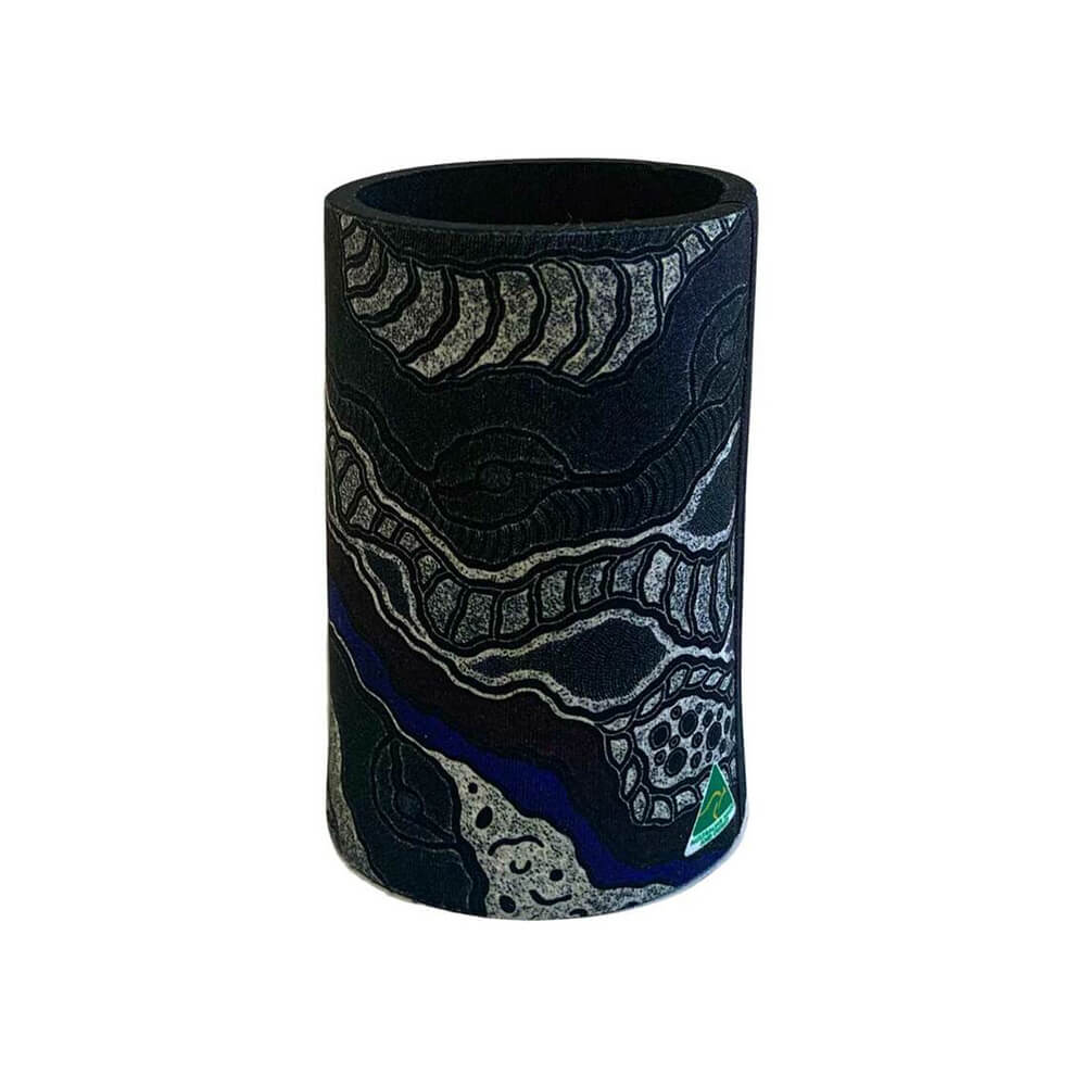 Aboriginal Gifts Australian Stubby Can Cooler Delivine Petyarre Utopia