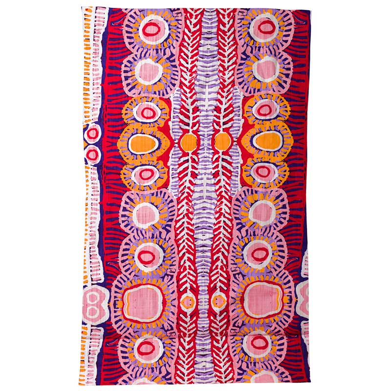 Australian Souvenir Murdie Morris Aboriginal Art Tea Towel