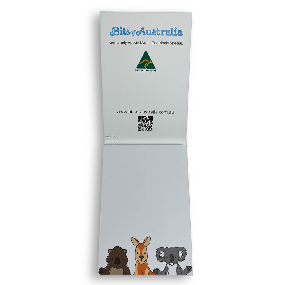 Aussie Animals Australian Souvenir Notepad