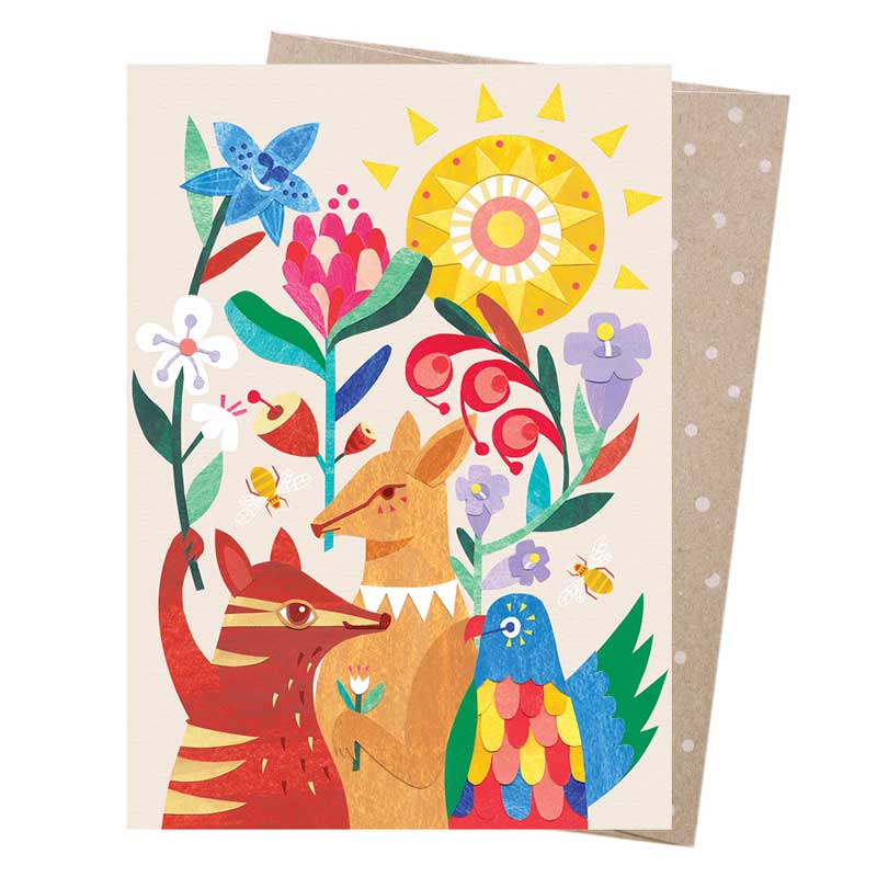 Animal Party Greeting Card