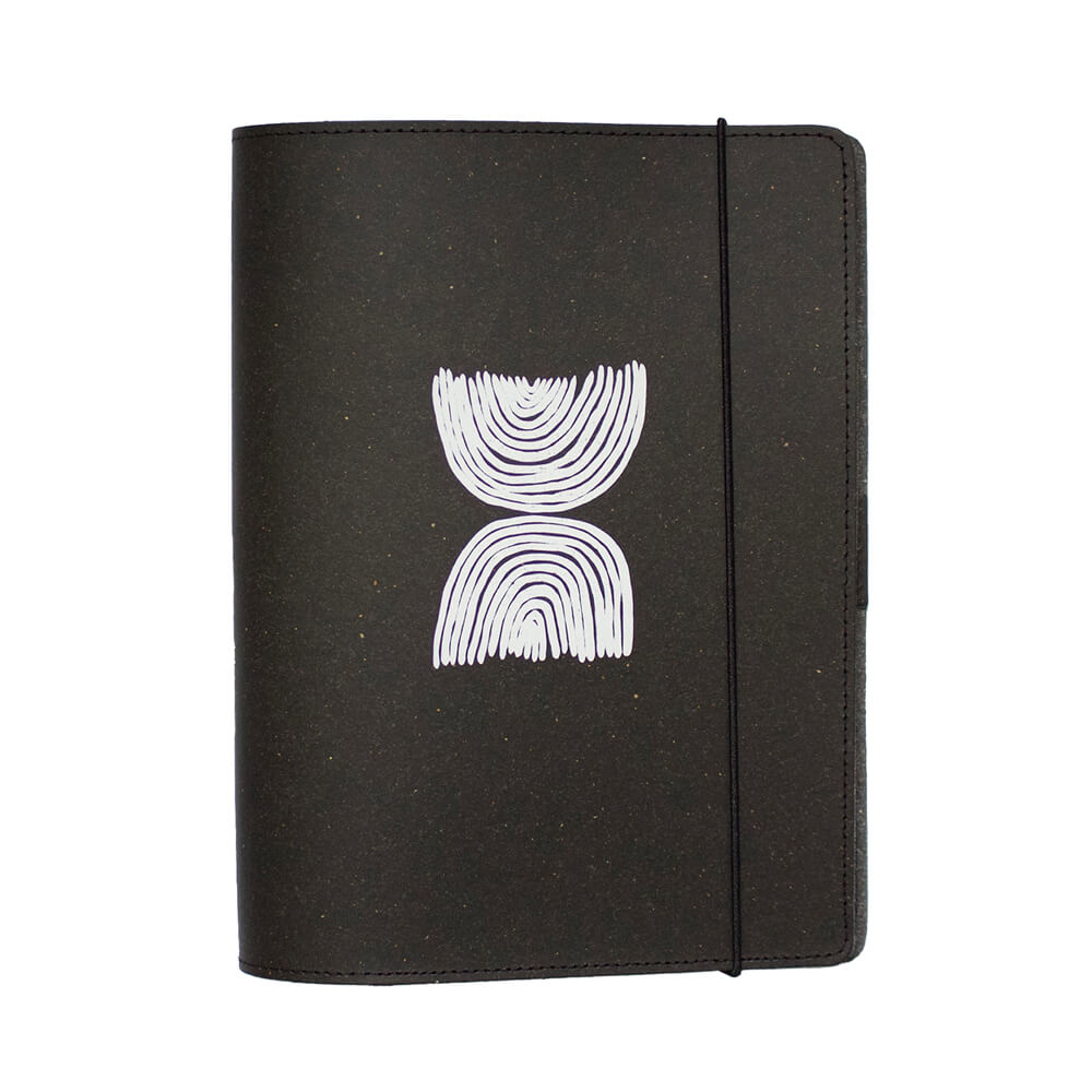 Australian Aboriginal Gifts for Men Duality Leather Journal