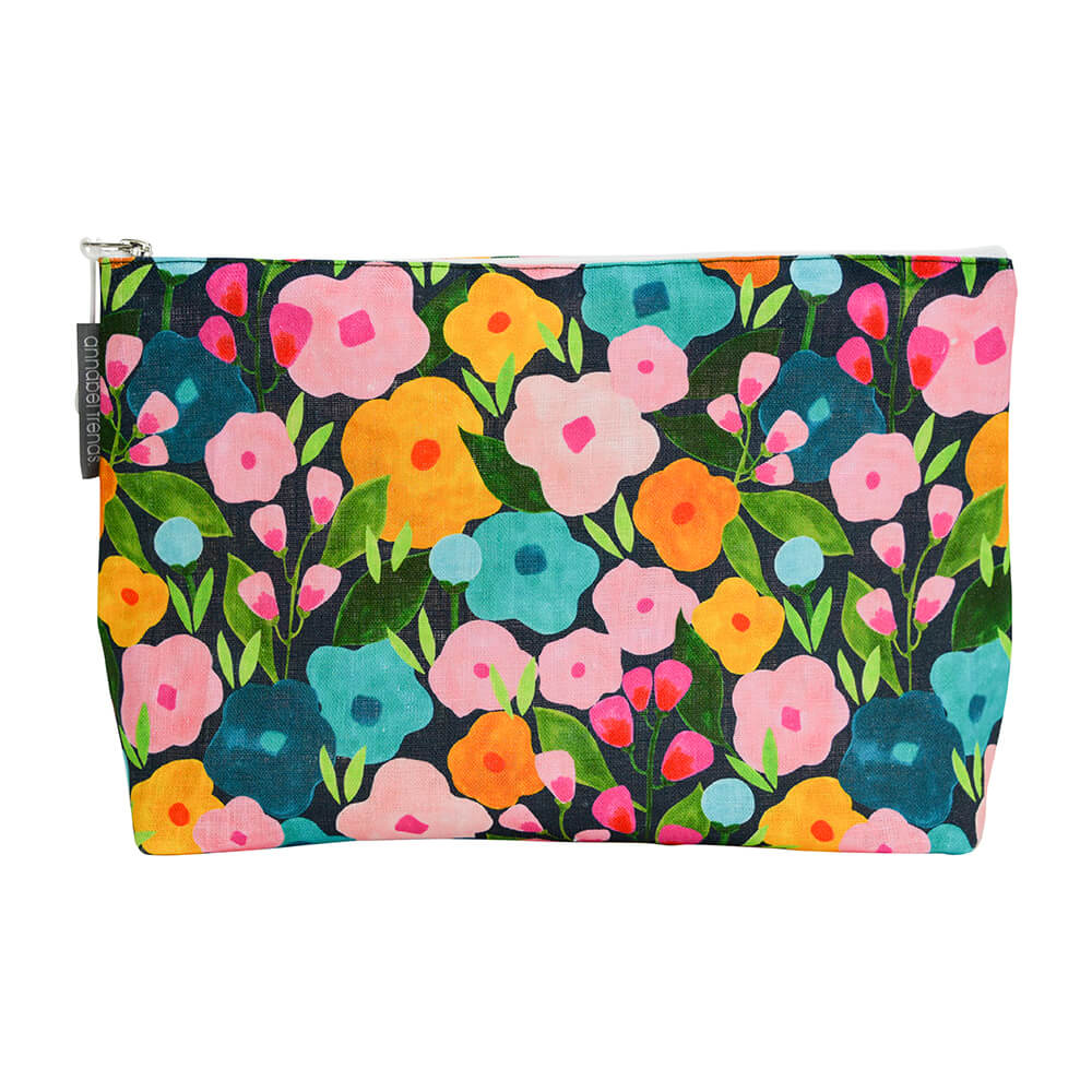 Australian Gifts for Women Large Cosmetic Bag Spring Blooms