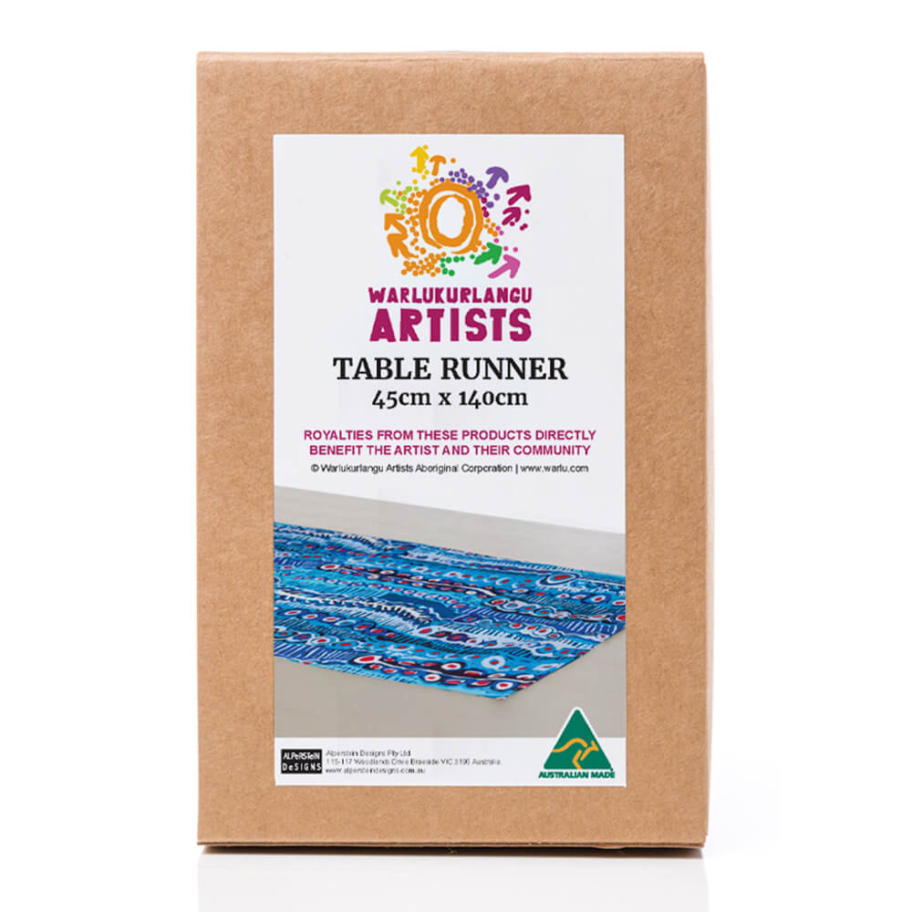 Australian Homewares Table Runner Aboriginal Design Murdie Morris