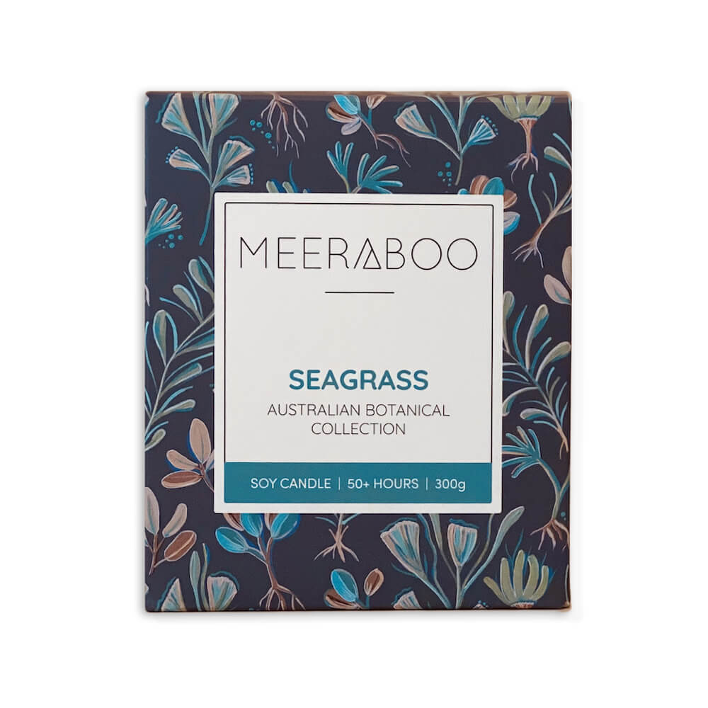Australian Made Candles Gifts for Home Seagrass Australiana Scent Meeraboo