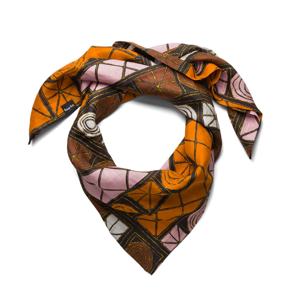 Australian Made Scarves for Aboriginal Gifts by Irene Mungatopi and Alpertein Designs 