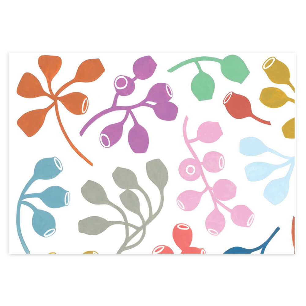 Australian Made Wrapping Paper Gumnut Design by Earth Greetings