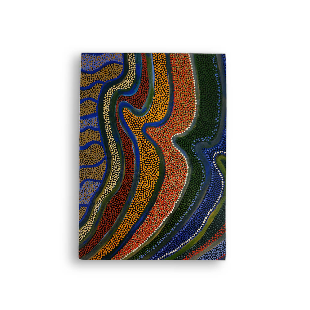 Australian Souvenir Small Notepad Stephen Jakamarra Walker Aboriginal Art