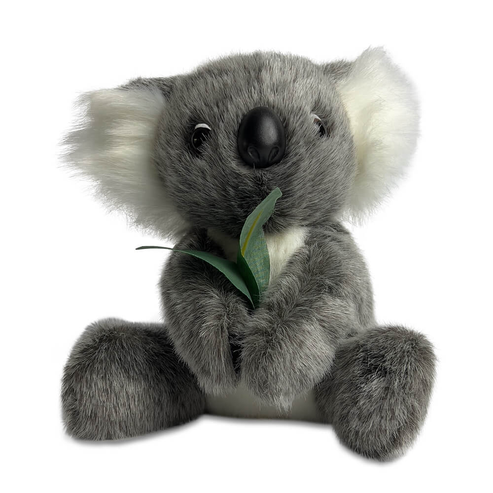 Australian Souvenirs Koala Soft Toy with Gum Leaf Aussie Bush Toys