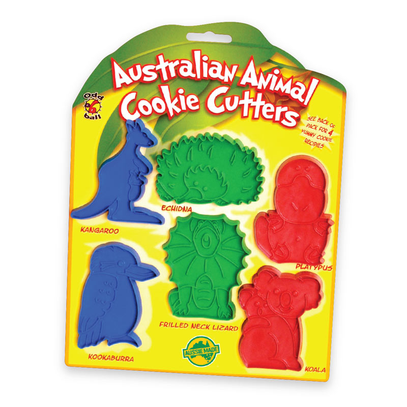 Australian Souvenirs for Kids Aussie Cookie Cutters - by Odd Ball