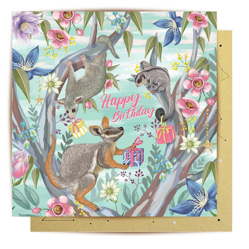 Australian Themed Birthday Cards Buy Online La La Land