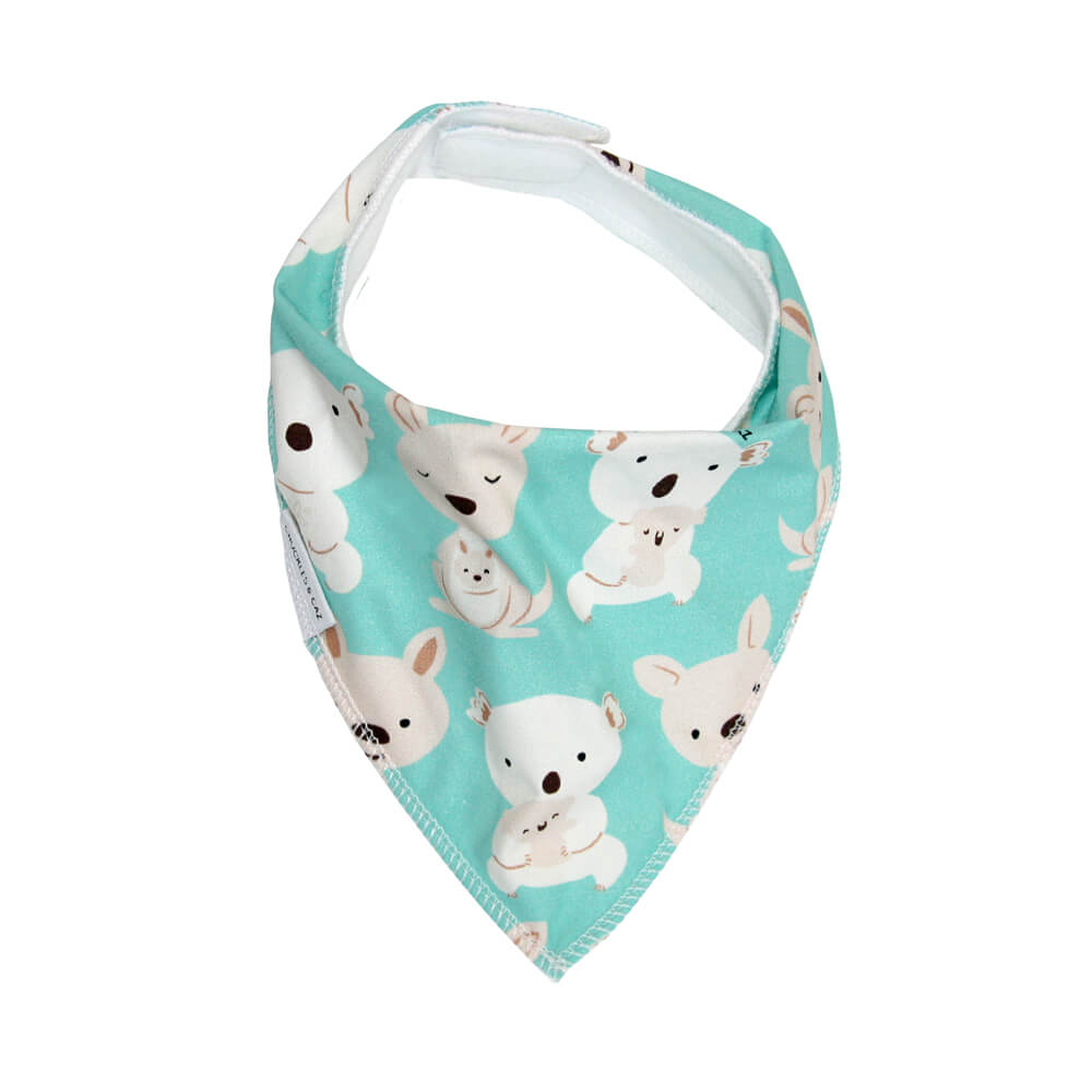Baby Gifts Australia, Kangaroo Koala Dribble Bib Chuckles&Caz