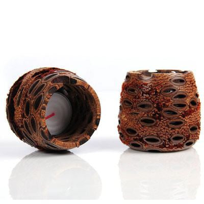 Australian Made Gifts &amp; Souvenirs with the Banksia Tea Light Holders -by Banksia Gifts. For the best Australian online shopping for a Homewares - 3